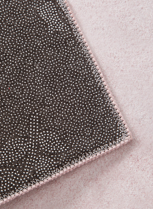 Minimalist Buffalo Plaid Rug Color Mixed Polyester Area Carpet Non-Slip Backing Rug for Living Room