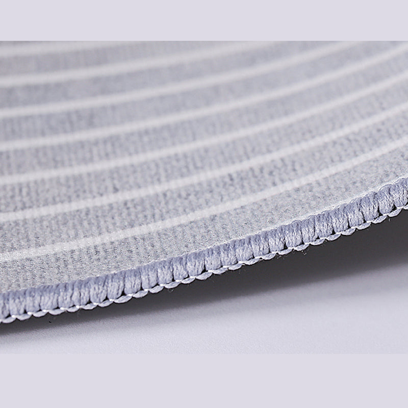 Multicolor Gingham Print Rug Polyester Carpet Trendy Anti-Slip Backing Indoor Rug for Living Room