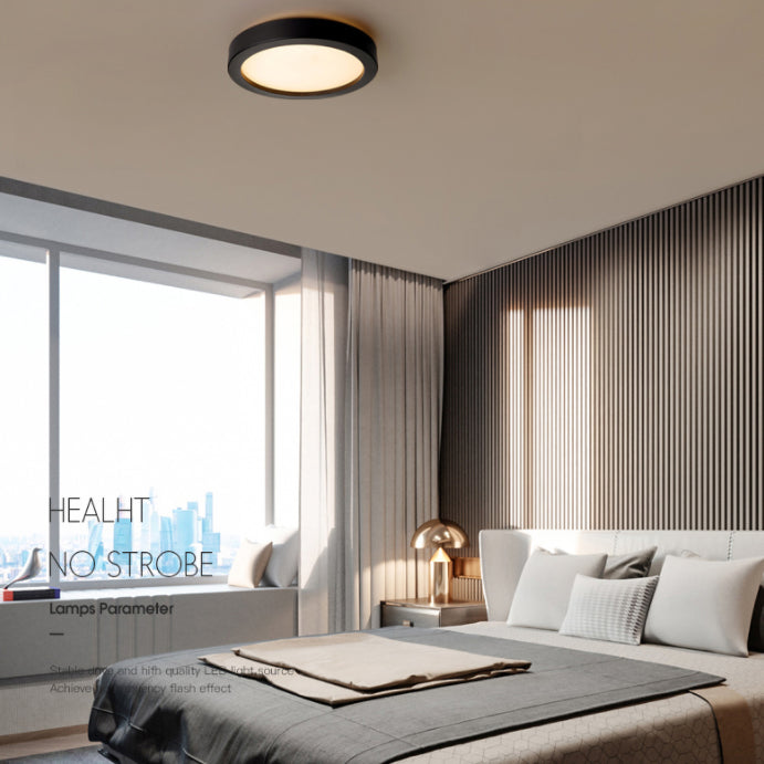 Éclairage de plafond encastré à LED moderne, éclairage d'intérieur, éclairage circulaire pour chambre à coucher, Foyer