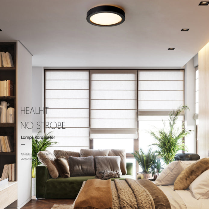 Éclairage de plafond encastré à LED moderne, éclairage d'intérieur, éclairage circulaire pour chambre à coucher, Foyer