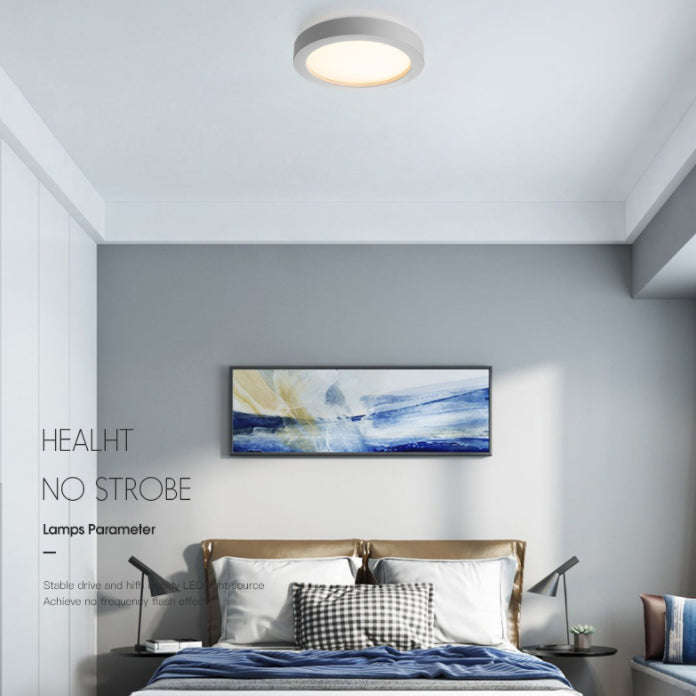 Éclairage de plafond encastré à LED moderne, éclairage d'intérieur, éclairage circulaire pour chambre à coucher, Foyer