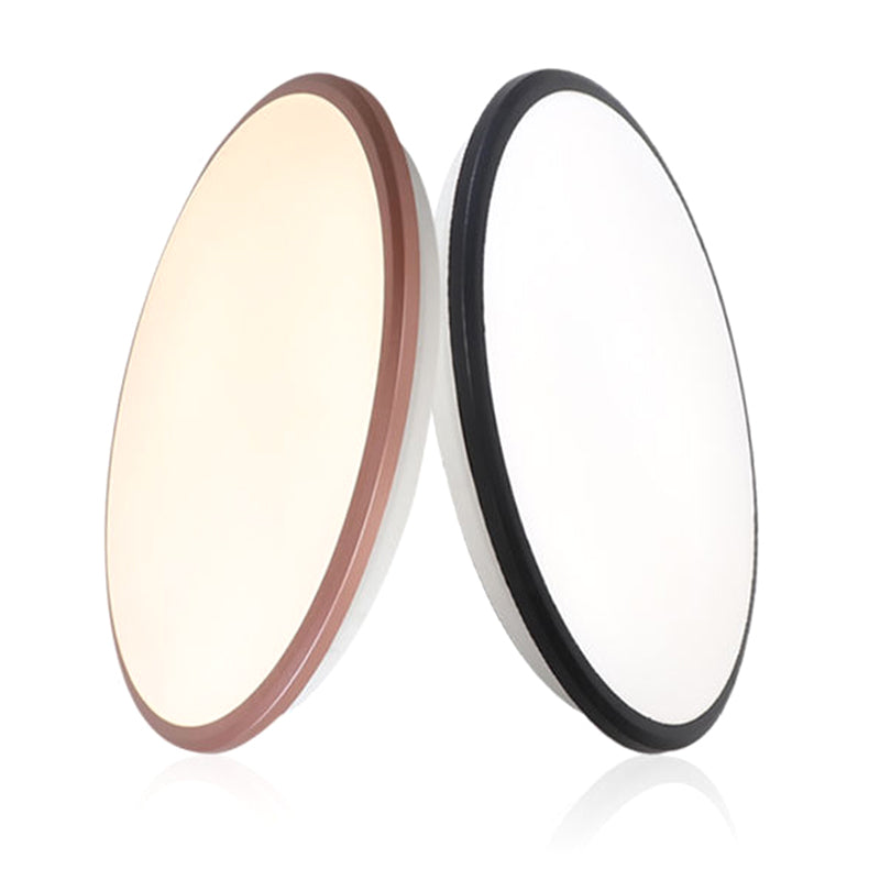 Simplicité Round Flush Mount Lamp for Living Room Modern Style LED Ceiling Light