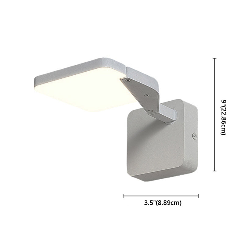 Luz de estudio de dormitorio de interior de pared de pared de pared moderna