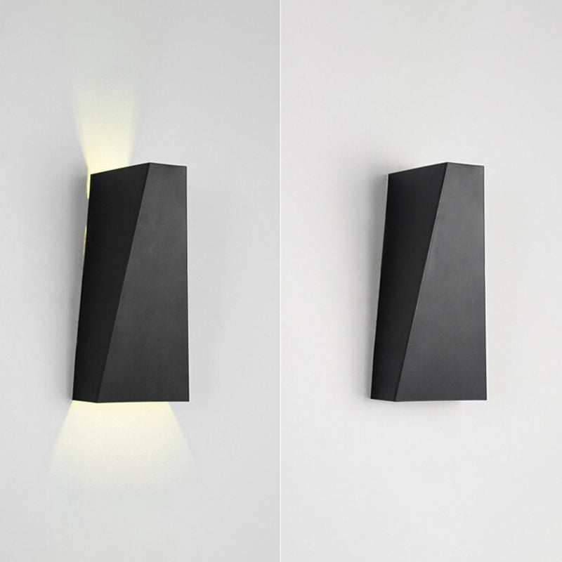 Geometrische Metallwandleuchten Moderne LED -Wandmontageleuchte mit LED -Wand