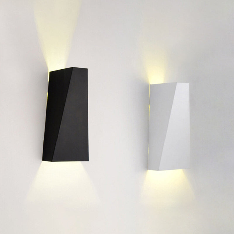 Geometrische Metallwandleuchten Moderne LED -Wandmontageleuchte mit LED -Wand