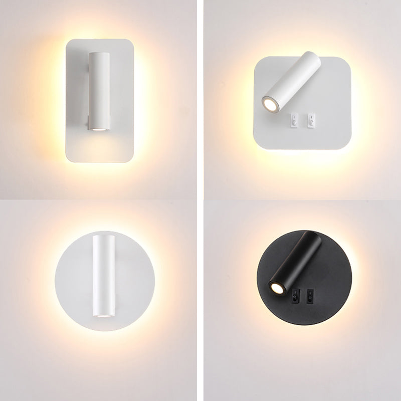 LED moderna luz de pared de la pared Luz de luz simple al lado de la luz de la sala de estudio de la luz Light