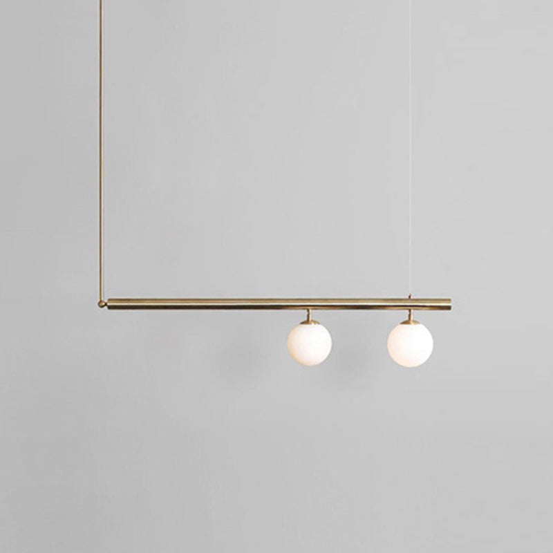 Molecule Dinning Room Island Light Fixture Glass Nordic Style Island Pendant Light in White