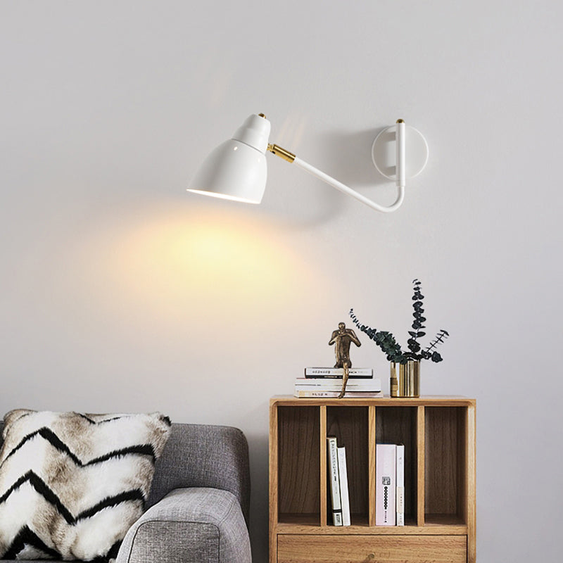 Metal Cone Wall Lighting Fixture Contemporary Style Wall Mount Light Fixture for Bedroom