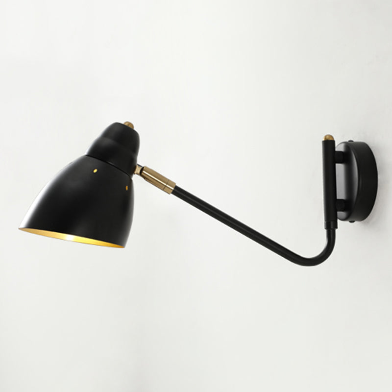Metal Cone Wall Lighting Fixture Contemporary Style Wall Mount Light Fixture for Bedroom