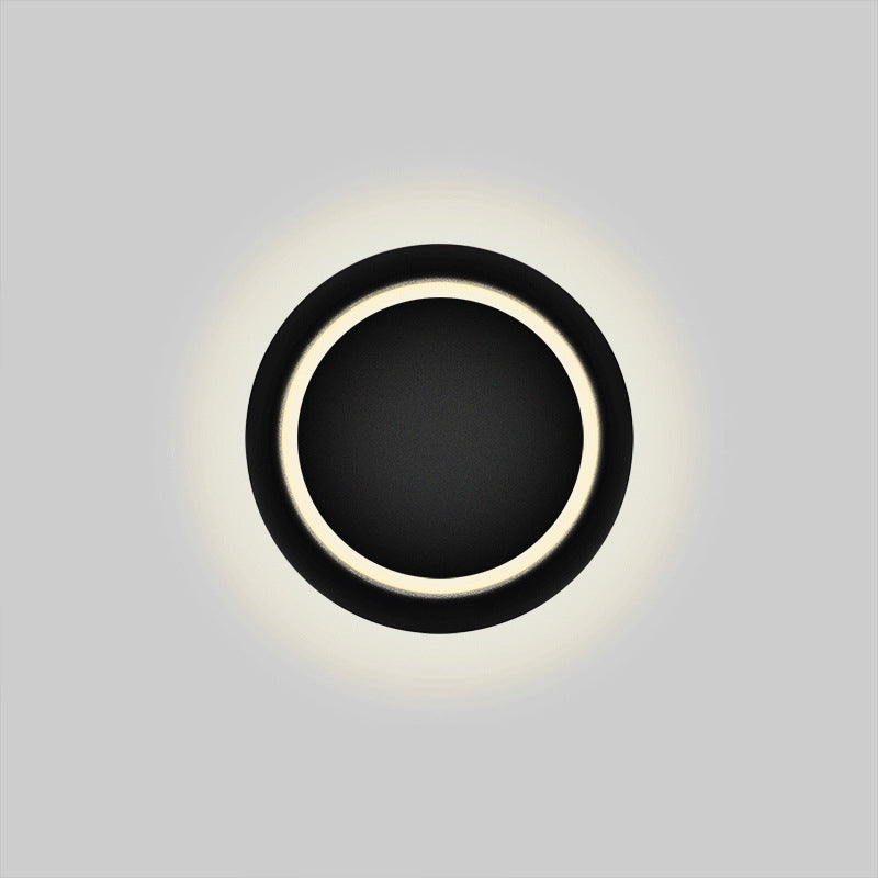 Nordic LED Wall Sconce Lighting Geometric Wall Lighting Fixture with Metal Shade