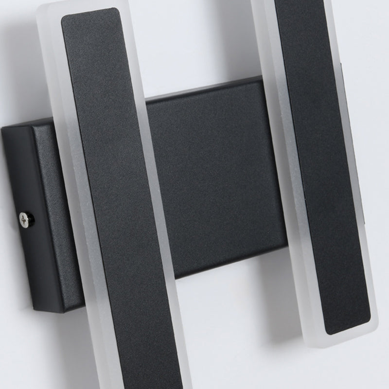 Woonkamer LED SCONCE LIMMUTE NOORDISCHE MURSE SCONCE LICTE MET METALTANGE TADHEER