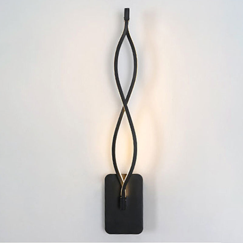 Modern Simplicity LED Linear Wall Sconce Aluminium Wall Lamp with Acrylic Shade