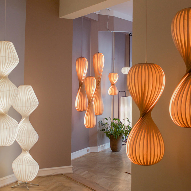 Nordische moderne Anhänger-Beleuchtungsrichtung 1 Lichtseide hängende Licht für Wohnzimmer