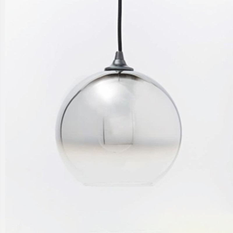 1-Licht-Glas-HABE-Beleuchtungsbehandlung Minimalismus Anhänger Lichtkit für Esszimmer