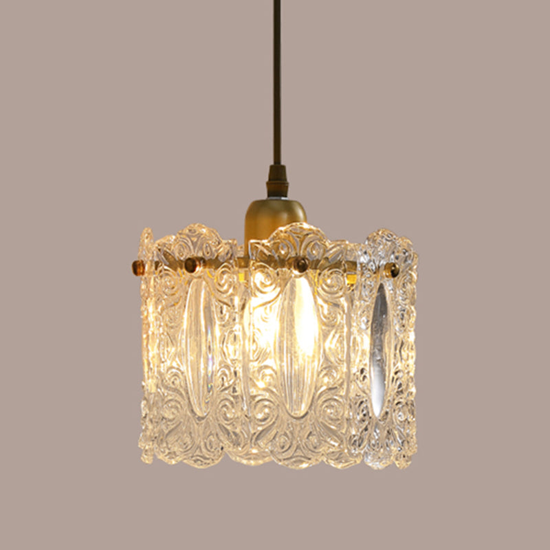 Goldglas Anhänger Beleuchtungskörper Minimalismus Decke Anhänger für Esszimmer