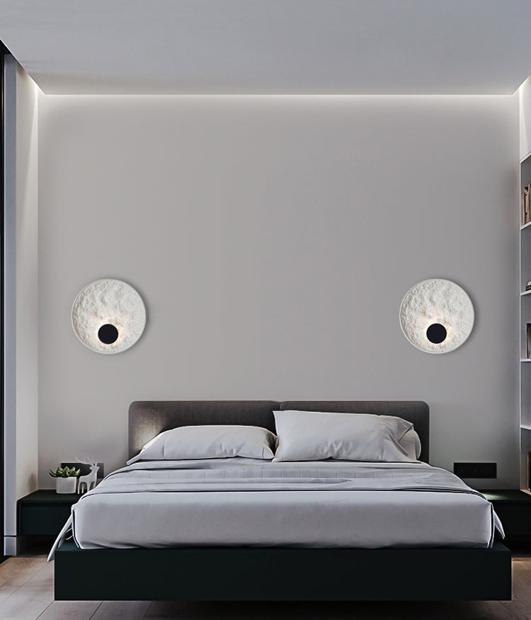 Lampada a parete a parete in resina moderna moderna nordica 1 illuminazione a parete a LED per soggiorno per soggiorno