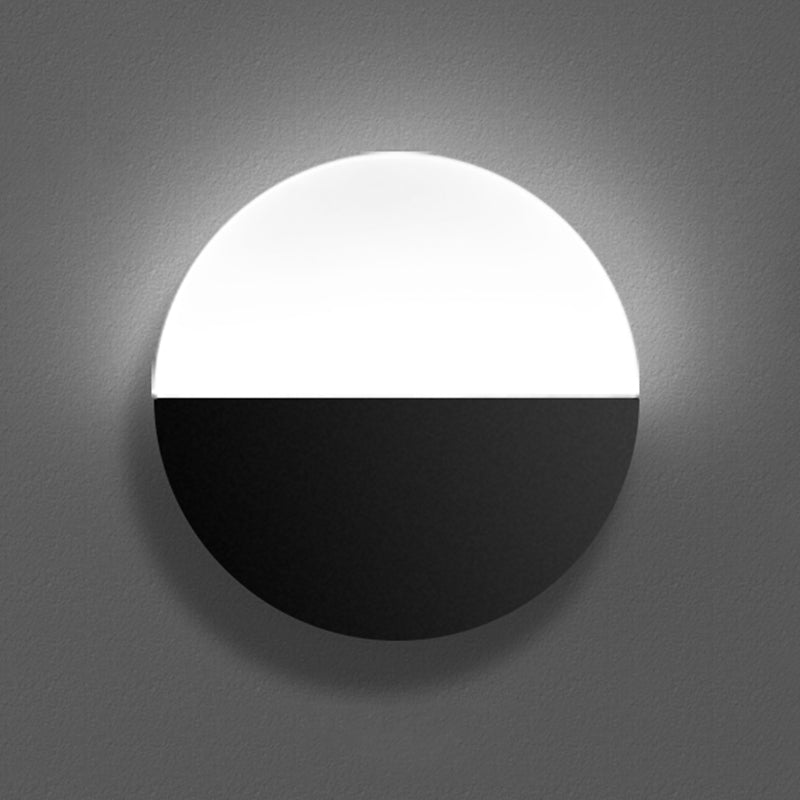 Modern Nordic LED Circle a parete Montata a parete Light Acrilic Wall Lamp per corridoio