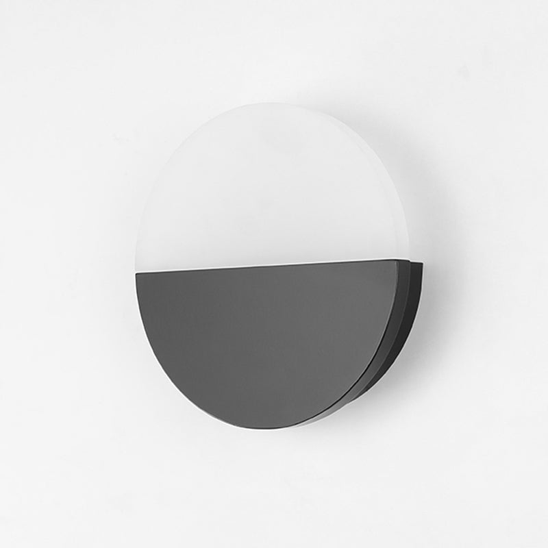 Modern Nordic LED Circle a parete Montata a parete Light Acrilic Wall Lamp per corridoio