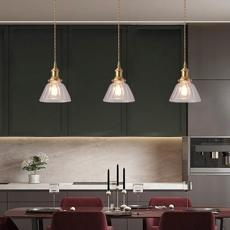 1 Light Pendant Lighting Modern Simplicity Glass Pendant Ceiling Lights for Restaurant