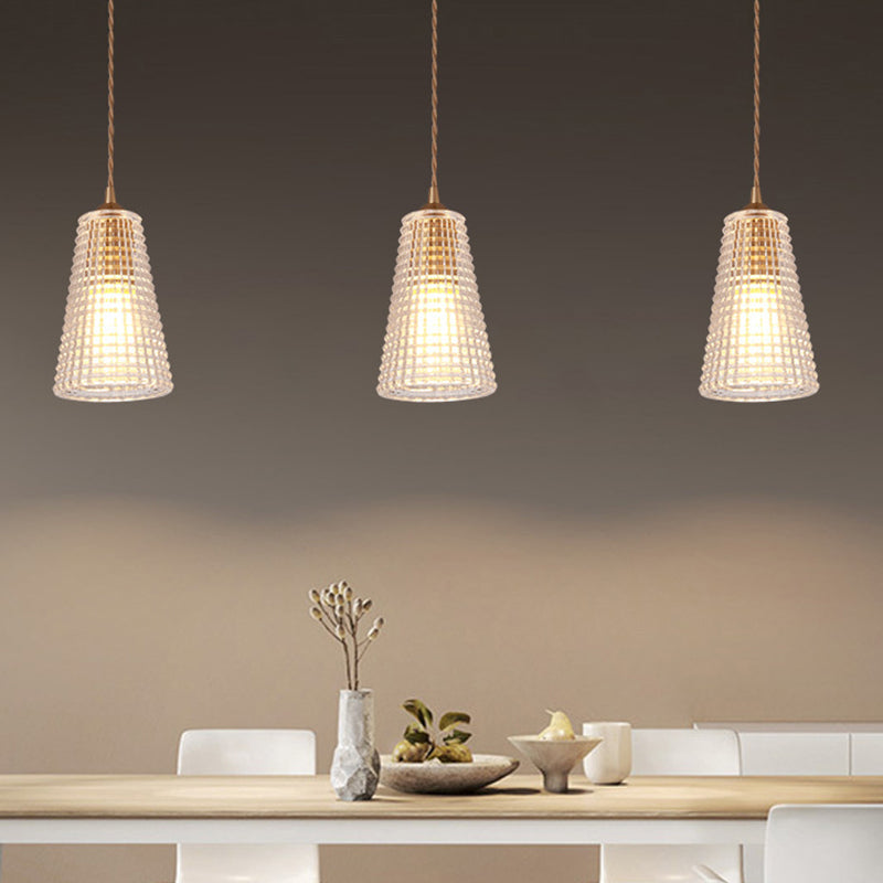 1 Light Pendant Lighting Modern Simplicity Glass Pendant Ceiling Lights for Restaurant