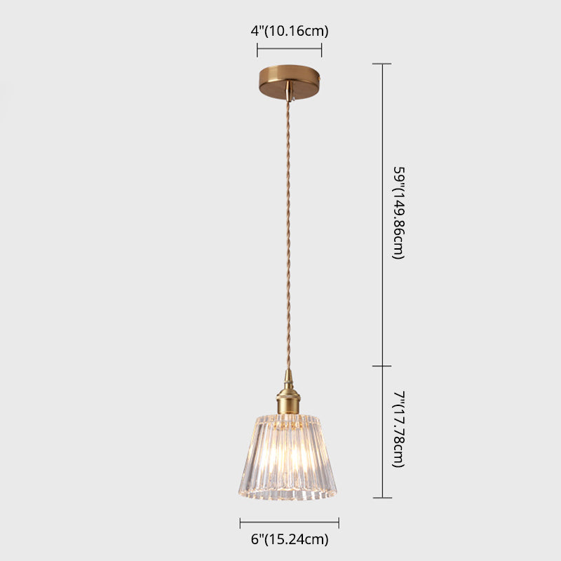 1 Light Pendant Lighting Modern Simplicity Glass Pendant Ceiling Lights for Restaurant