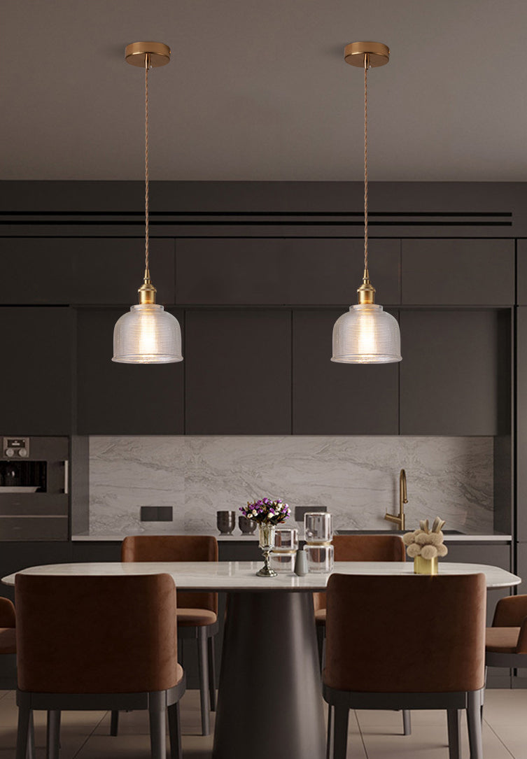 1 Light Pendant Lighting Modern Simplicity Glass Pendant Ceiling Lights for Restaurant