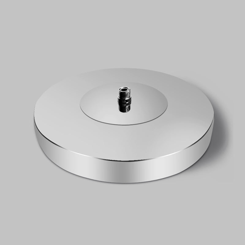 Acrylröhrchen stehende Bodenbeleuchtung Minimalismus Chrom Finish LED LED -SHOHR für Wohnzimmer