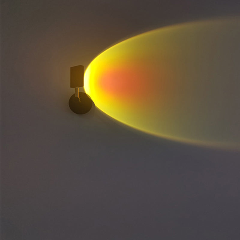 Armed 1-Light Modern Sconce Light LED Metal Wall Lighting Ideas for Living Room