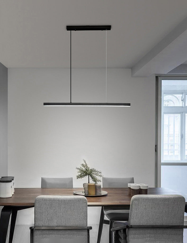 Modern Simplicity Round Chandelier Lamp Aluminum Hanging Pendant Lights for Restaurant