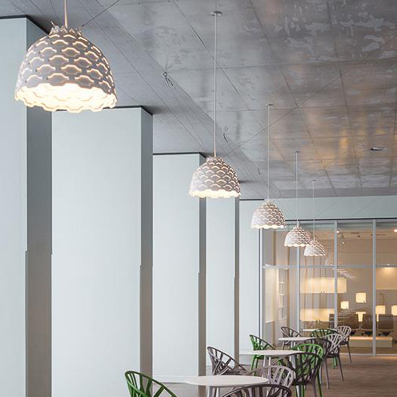 1 Kopf Restaurant Hanging Lampe Nordic 1 Head Pendelleuchte mit Schüssel Metallschatten