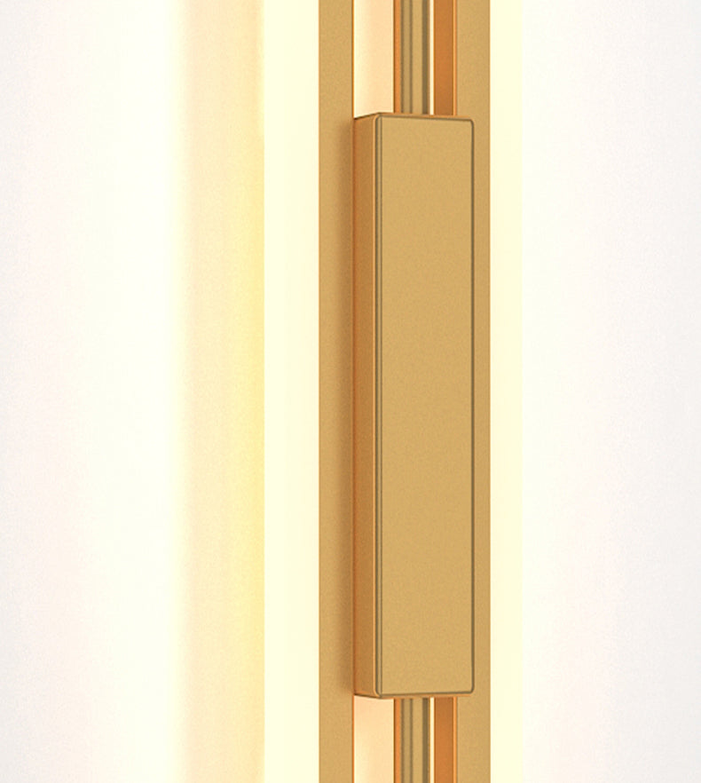 Nueva lámpara de montaje de pared acrílica moderna de 1 luces apliques de pared lineal para sala de estar