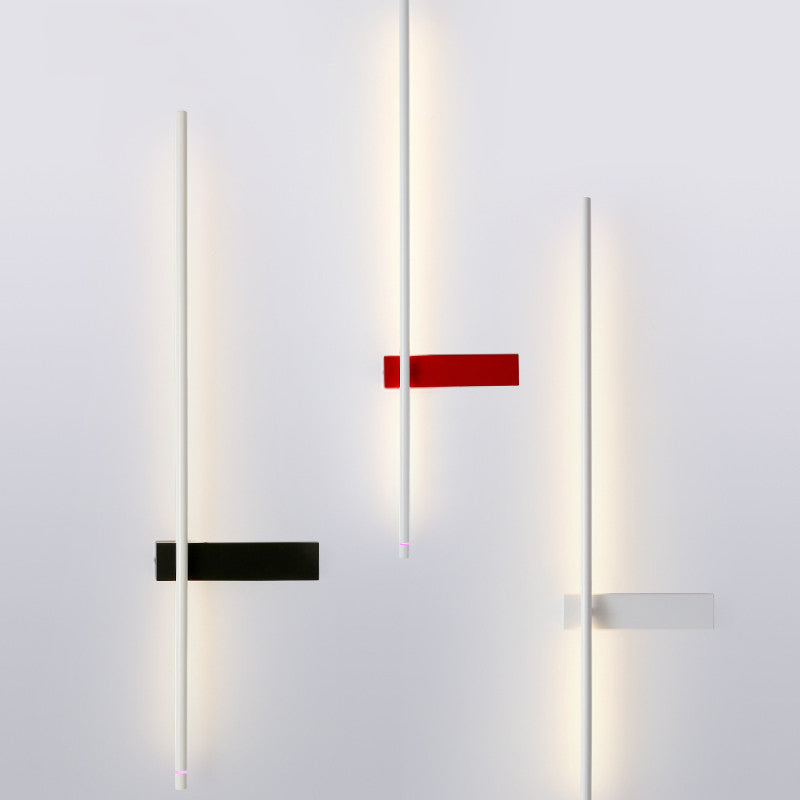 Luce contemporanea a 1 luci a 1 luci a parete a parete a parete lineare per soggiorno per soggiorno