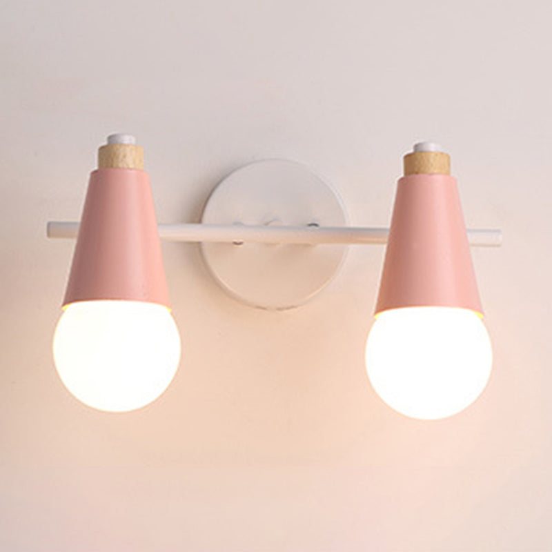 Conical Living Room Wall Sconce Lighting Contemporary Modern Style Wall Light Sconce