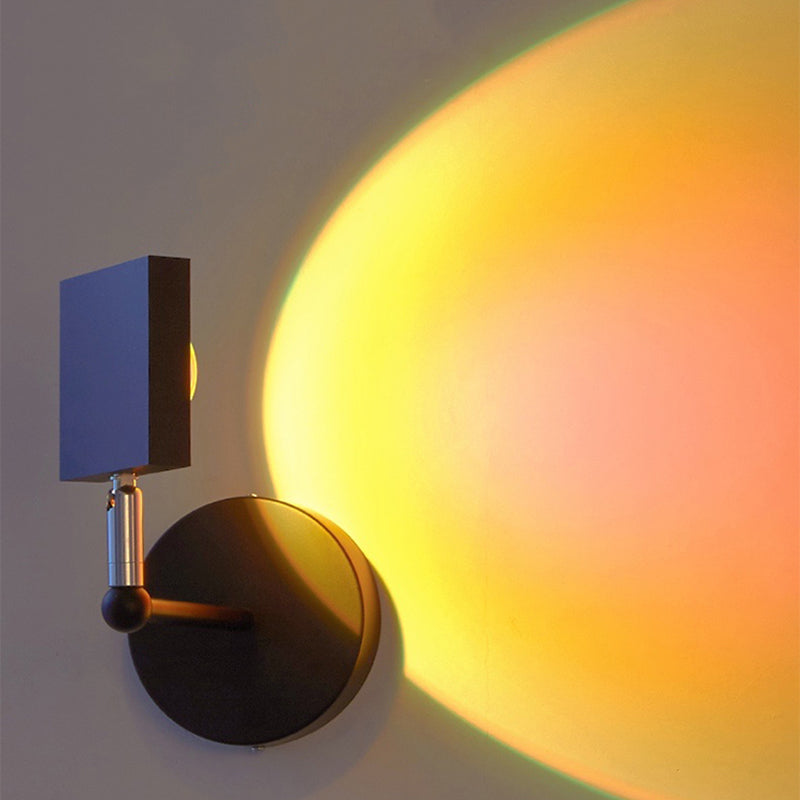 Lampada a parete a LED armata a 1 luce moderna a parete in metallo Montaggio per soggiorno