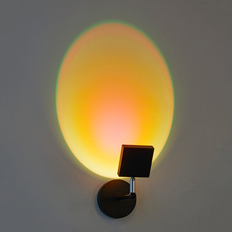 Lampada a parete a LED armata a 1 luce moderna a parete in metallo Montaggio per soggiorno