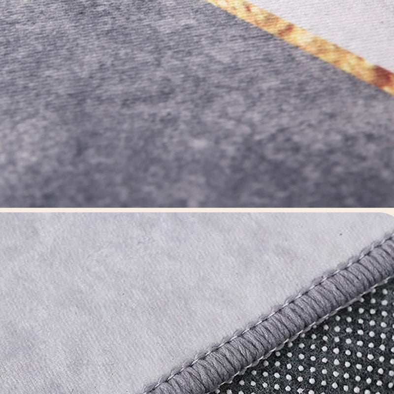 Gorgeous Watercolor Rug Distinctive Artistic Carpet Polyester Stain Resistant Rug for Living Room