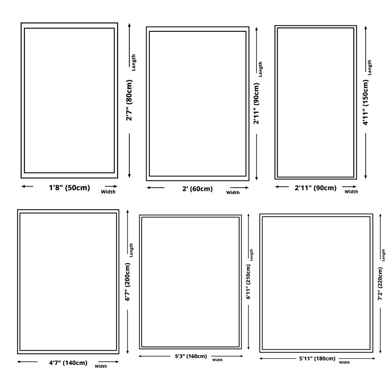 Colorful Triangle Pattern Rug Trendy Polyester Area Rug Friendly Washable Carpet for Living Room