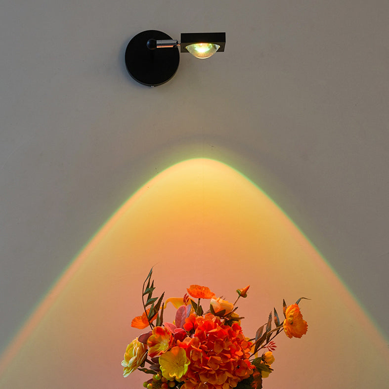 Lampada a parete a LED armata a 1 luce moderna a parete in metallo Montaggio per soggiorno