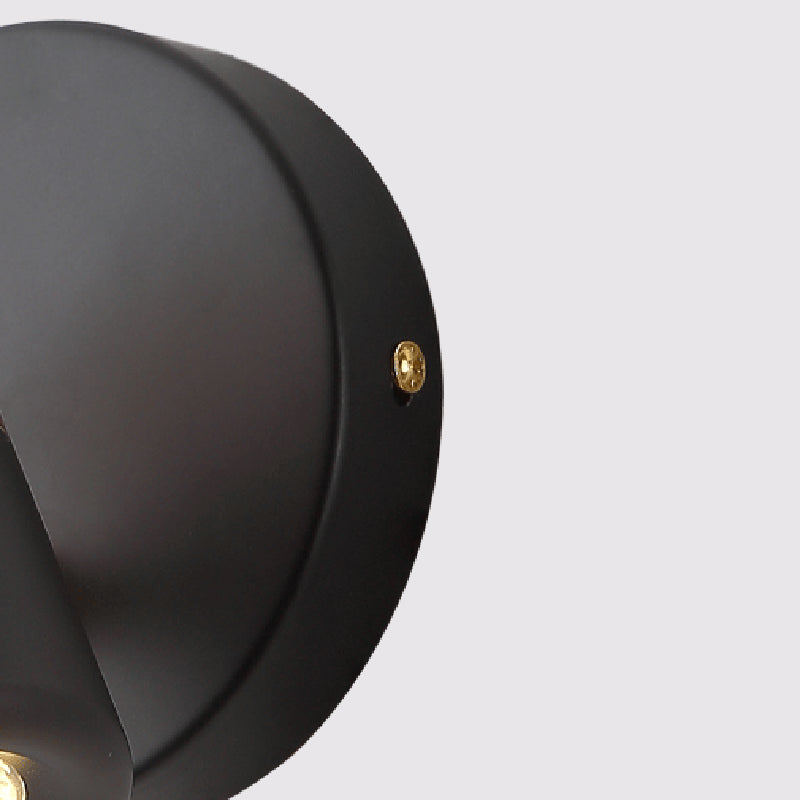 Minimalism Aluminum Wall Mount Lamp Bedroom Wall Lighting Fixture with 1 Spotlight