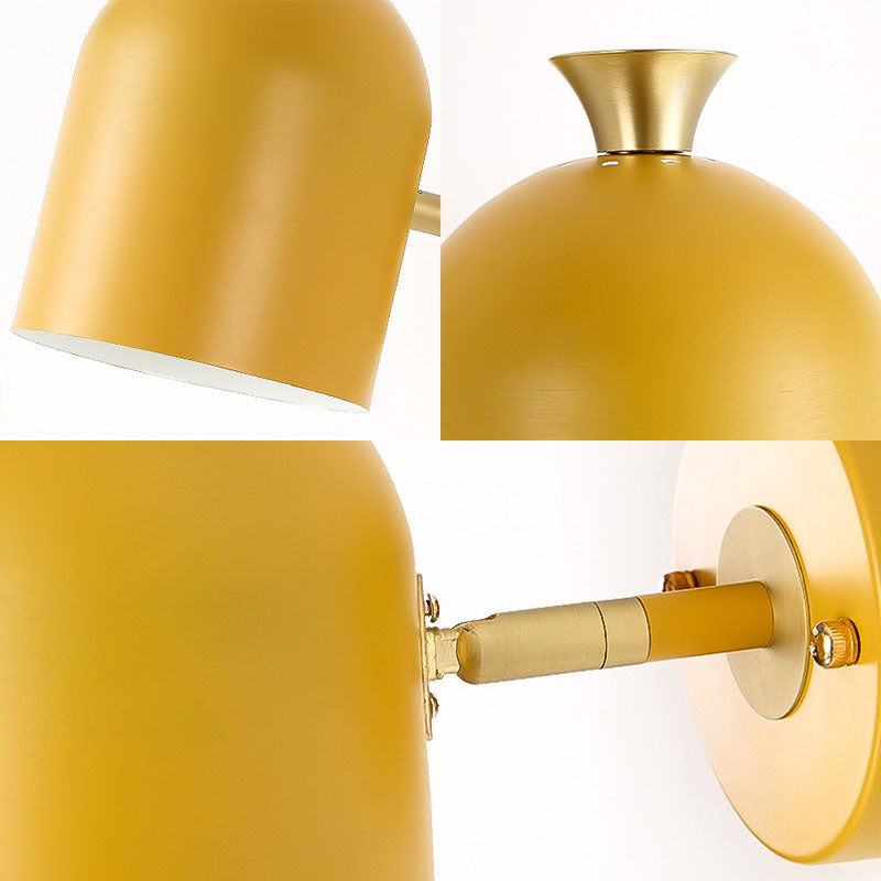 Nordische moderne 1-Licht-Aluminium-Wandleuchte Wandleuchte Wandlampe für Kinderzimmer