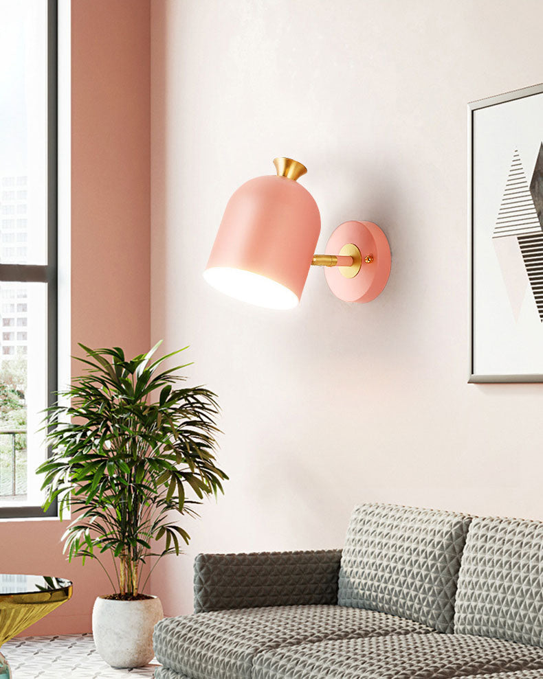 Nordische moderne 1-Licht-Aluminium-Wandleuchte Wandleuchte Wandlampe für Kinderzimmer