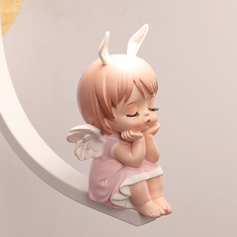 Carsine de résine Cartoon moderne à 1 lumière LED MUR MUR ARMÉE MUR ARMÉ