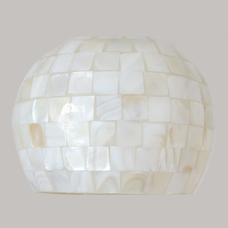 Lustre en bronze en vitrail