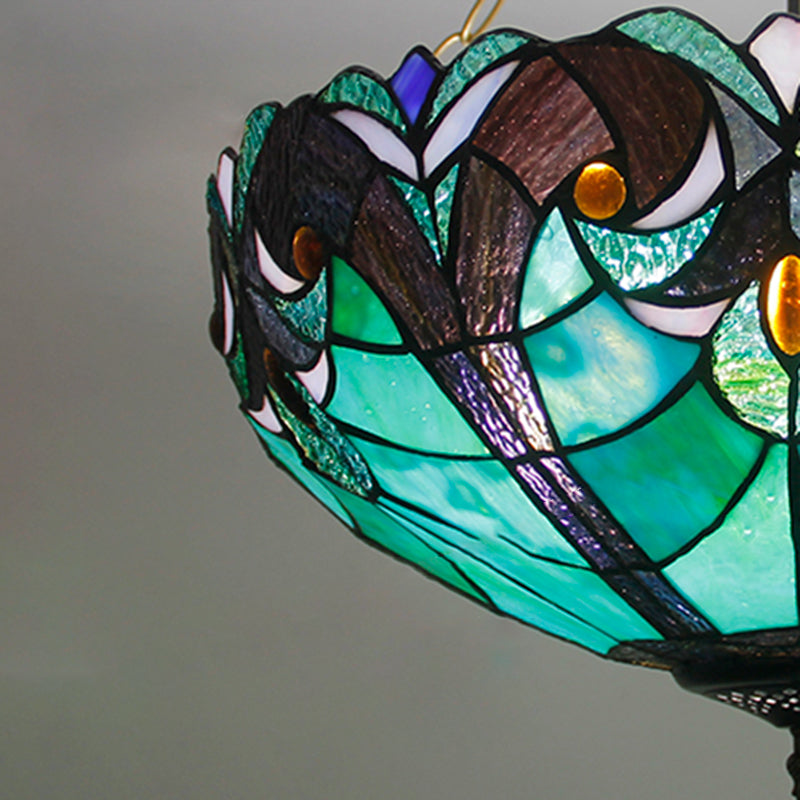 Éclairage de lustre bol inversé