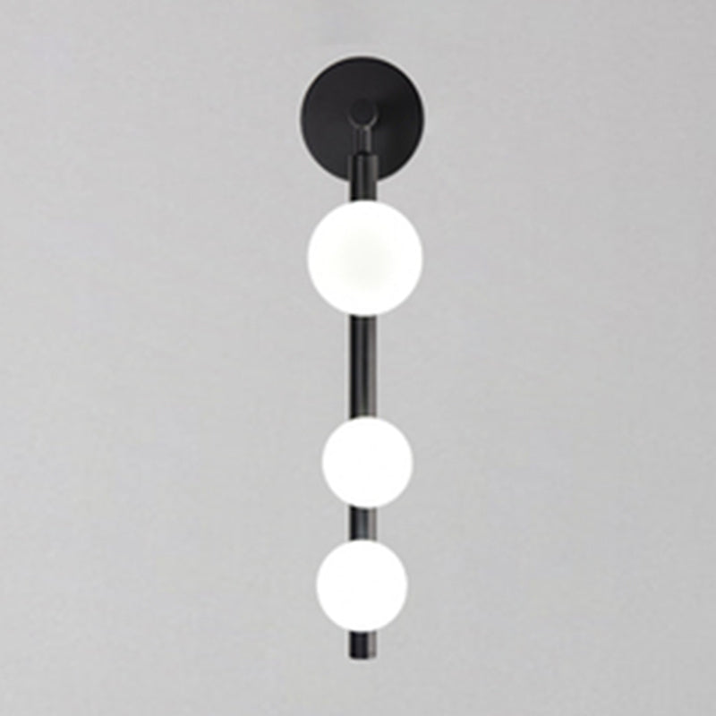 Bubbles Glass Sconce Light Fixture Minimalist-Style Wall Light Fixture for Bedroom