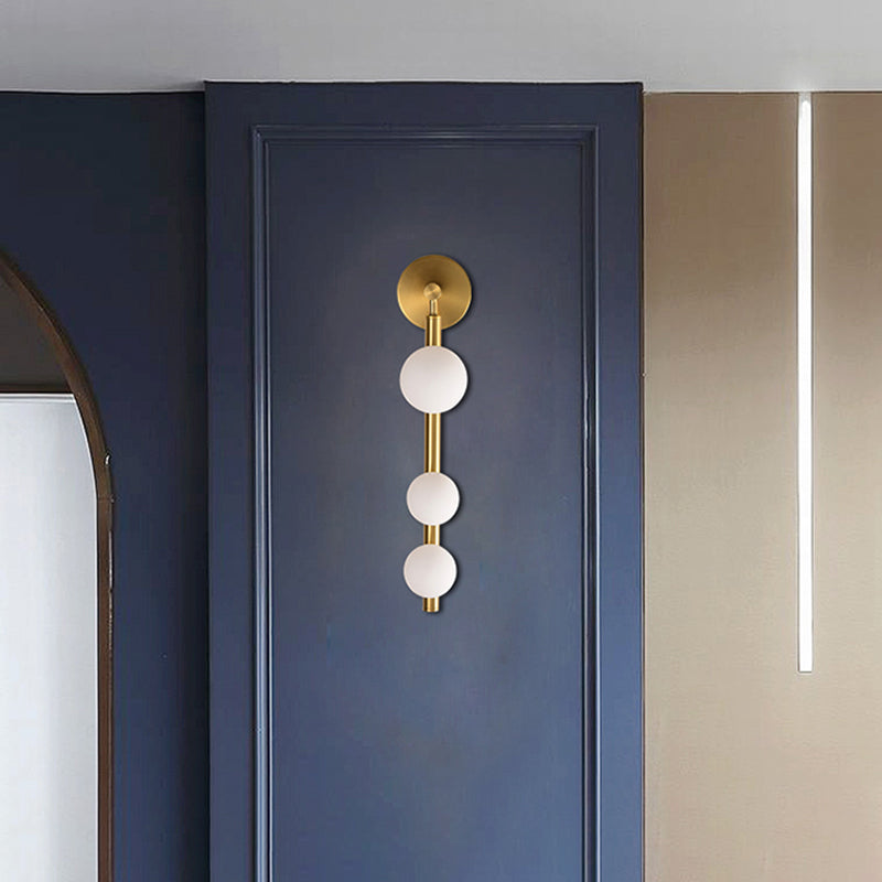 Bubbles Glass Sconce Light Fixture Minimalist-Style Wall Light Fixture for Bedroom