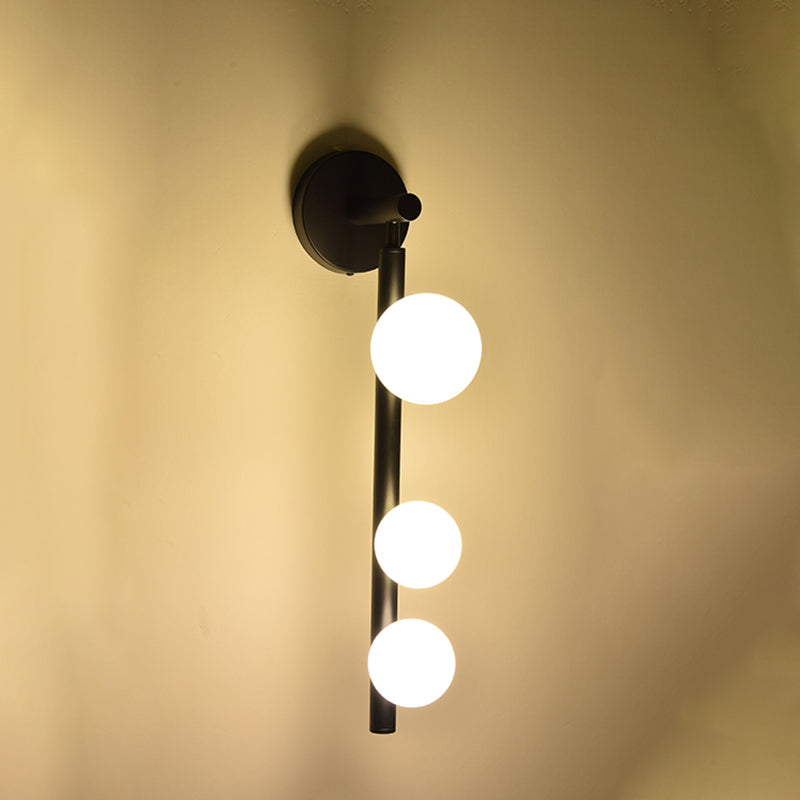 Bubbles Glass Sconce Light Fixture Minimalist-Style Wall Light Fixture for Bedroom