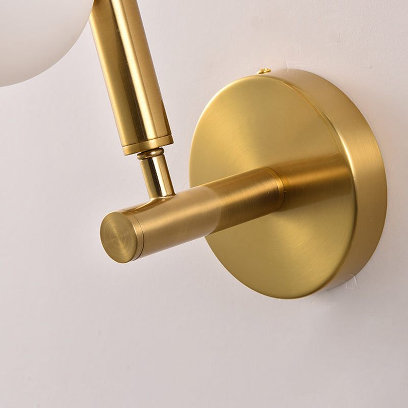 Bubbles Glass Sconce Light Fixture Minimalist-Style Wall Light Fixture for Bedroom