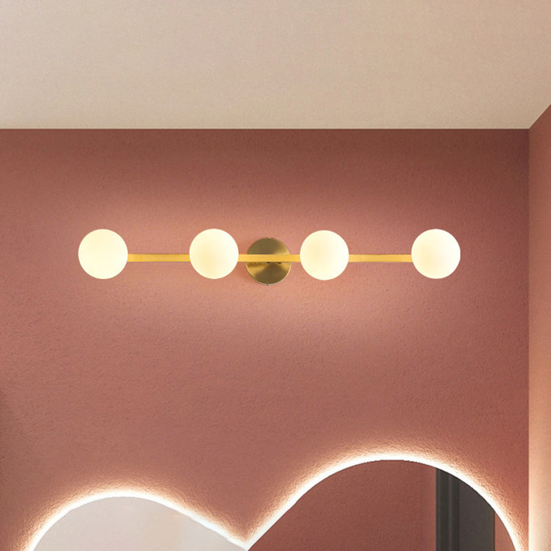 BUBLE SCONCE LARMA SCHEGGIO MIMERISTRO MITERISTRO IL LIMINE DELLA parete Gold Gold per il bagno