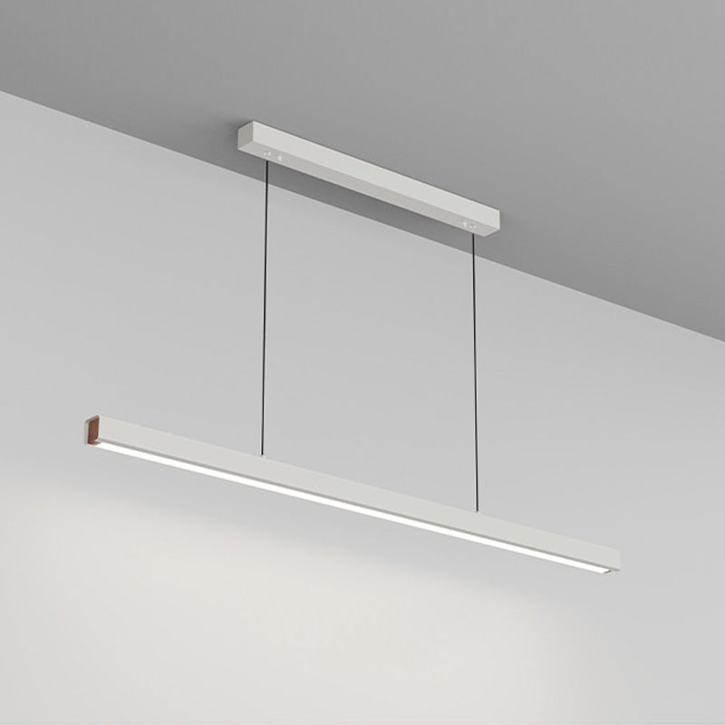 Linear Isola Lighting Acrilic Contemporary Simplicity Fishings a sospensione per il ristorante
